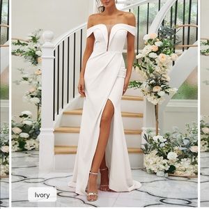 Ivory Bridesmaid dress